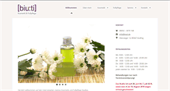 Desktop Screenshot of biuti.de